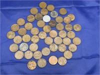 50 Wheat Pennies