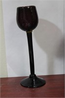 An Amethyst Glass Goblet