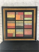 Abstract Art Squares. 44x44.