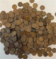 (525+) Lincoln Wheat Pennies