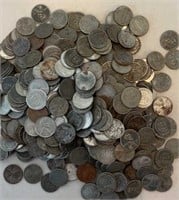 (500) Zinc Coated Steel War Pennies