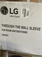 LG through the wall sleeve for room air