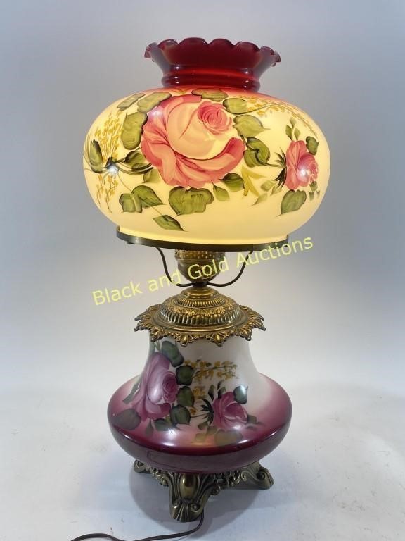 VTG Gone with the Wind Hurricane Lamp