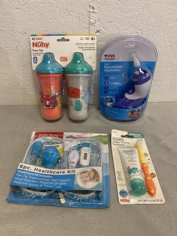 Play Tex Baby Healthcare Kit, Sip Cups, & More