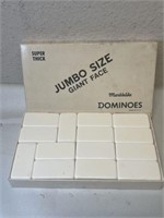 Vintage Standard White Marblelike Dominoes