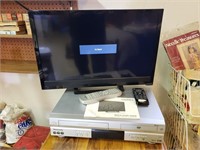 23" Vizio HDTV & Panasonic VCR / DVD Player