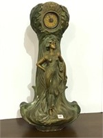 Tall Art Nouveau Style Clock