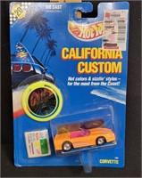 1989 Hotwheels California Customs Corvette #1301