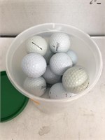 Container of Golf Balls - Some ProV1