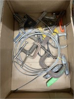 Box of C-Clamps - Cable - Squares & More