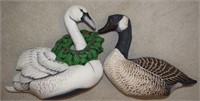 Canada Goose & Wild Swan Pattern Plush