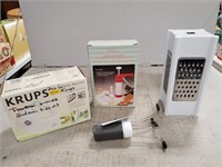 Cheese Grater, Can Opener, Cookie Press & Others