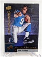 2009 Upper Deck Star Rookie Mathew Stafford #305