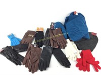 New leather gloves beanies and more