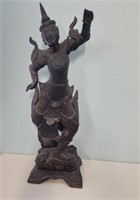 Hand Carved Cambodian Statue