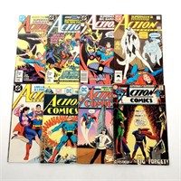 8 12¢-75¢ DC Action Comics