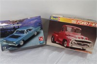 2 NIB Model Cars-'68 Road Runner & F-100