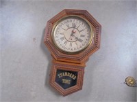 Antique Standard Time Wall Clock