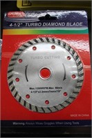 ATE 4-1/2 Turbo diamond Blade 10 pk