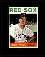 1964 Topps #248 Johnny Pesky EX to EX-MT+