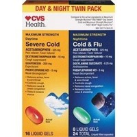 CVS Health Daytime and Nighttime Severe Cold and C