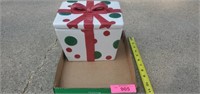 Cookie Jar - Ceramic Christmas Present
