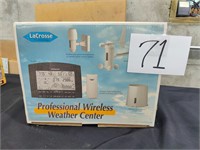 LaCrosse wireless weather center