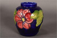 Moorcroft Clematis Pattern Vase,