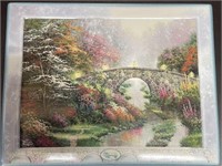 Thomas Kinkade - Stillwater Bridge  9"x4"