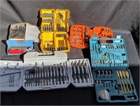 Drill Bits, Drill Index and Nut Driver Sets