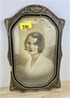 Vintage Bubble Frame - Has Wear