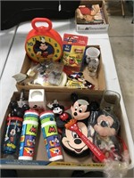 2 Boxes of Disney Collectibles