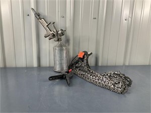 Paint Sprayer, Chainsaw Chains, Clamps