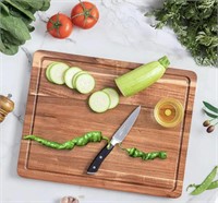 WOOD CUTTING BOARD FOR KITCHEN WOOD CHOPPING
