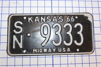 VINTAGE LICENSE PLATE