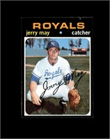 1971 Topps High #719 Jerry May SP EX-MT to NRMT+