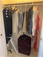 Contents Of Closet Vintage Clothing, SuitCase Ect