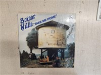 Signed LP Vinyl Records- Box Car Willie, Faron