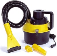 $63-Koolatron 12V Compact Wet/Dry Canister Vacuum,