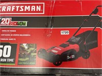 CRAFTSMAN CORDLESS MOWER RETAIL $430