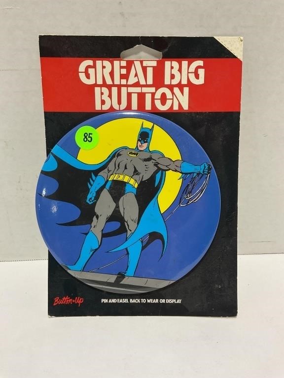 Button up Batman button
