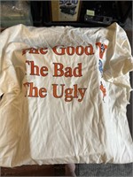 VINTAGE THE GOOD , THE BAD , THE UGLY T-SHIRT