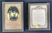 ‘Mother’ & ‘Dad’ Tribute Plaque Prints (2)