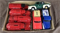 Diecast truck banks