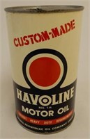 HAVOLINE MOTOR OIL IMP. QT. CAN