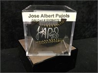 Autographed Albert Pujols Baseball with GAI
