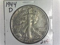 1944-D Walking Liberty Half Dollar