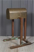 Bronze Art Deco Style Table Lamp