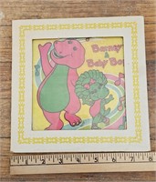 Vintage Barney & Baby Bop Carnival Picture