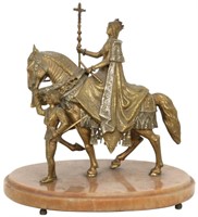 Bronze Joan Of Arc Sculpture